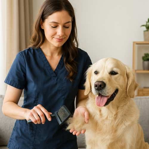 pet-shedding and grooming
